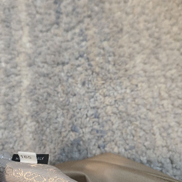 PRADA Shoulder Bag Nylon Beige Silver Chain Srrap - Picture 14 of 16